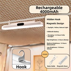Xlys | Dormitory Bedside Reading Study Lamp Magnetic Long-lasting Eye Protection