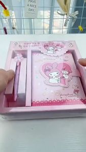 Anime Zakka Sanrio My Melody & Cinnamoroll Notebook Set: A Must-Have for Kids Stationery Enthusiasts