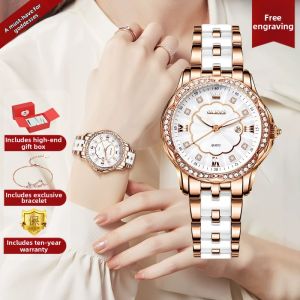 OLEVS | Affordable Luxurious Womens Watch Quartz Mechanical Waterproof Ceramic