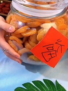 Bamboo Salt Dried Loquat Pitted Natural Original Flavor Healthy Snack