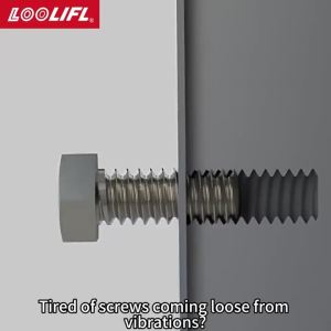 LOOLIFL | Threadlocker red 271 243 thread locking adhesive high strength suitable for maintenance of automotive mechanical bolts/nuts tool