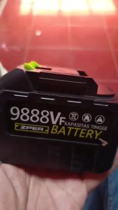 ZPER Baterai Litium Li-ion Batteries Aksesori for Lithium ChainsawMesin Potong Rumput Li-Ion Batrai bor