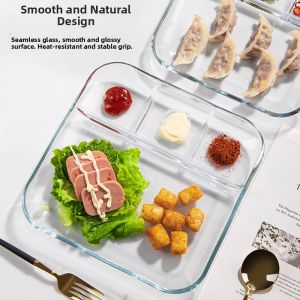 New Compartmentalized Glass Plate