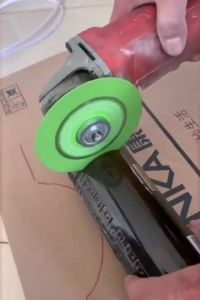 PISAU POTONG KACA 4 INCI DIAMOND POTONG BATU ALAM 4 DIM KERAMIK BOTOL AKIK PISAU BEVEL 110MM DIAMOND GOSOK KACA