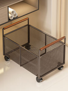 SUOBAI |Bathroom Storage Organizer Moving Shelf
