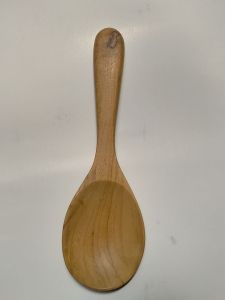 centong nasi dari kayu jati kwalitas premium panjang 23 cm