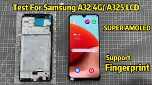 Màn Hình Cảm Ứng LCD AMOLED Samsung A32 4G Kèm Khung Tương Thích Với SM-A325F SM-A325M Màn Hình Điện Dung