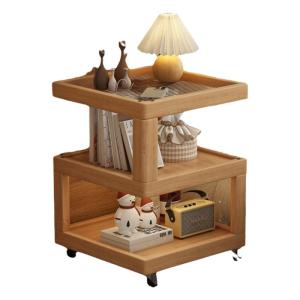 ZHUSHANXIA | Creative Solid Wood Bedside Table