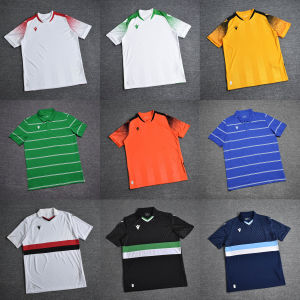 Mens Summer Football Training Sportswear Short Sleeve Running T-shirt round Neck Casual Comfortable Ultra-light Geometric