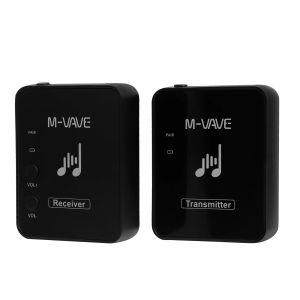 M-VAVE | M8 Wireless In‑Ear Monitor System Rechargeable Transmitter Receiver Set Mono Stereo Switchable For Performance Band Practice 