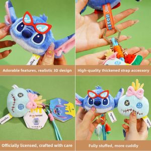 Yi ZHENG | Stitch Theme Plush Keychain