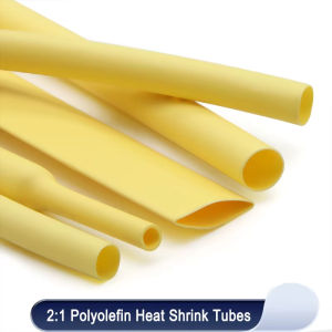 1M 2:1 Heat Shrink Heatshrink Tube Yellow Diameter 1mm ~ 50mm Wire Repair DIY Cable Protecctor Tubing Sleeving Wrap