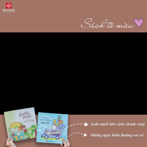 Sách tô màu - Những ngày bình thường vui vẻ + Soda muối bên vịnh chanh vàng - Đinh Tị