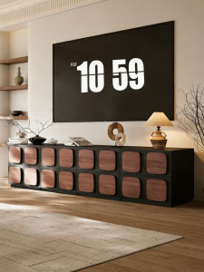QUYUAN | Retro Solid Wood Storage Cabinet