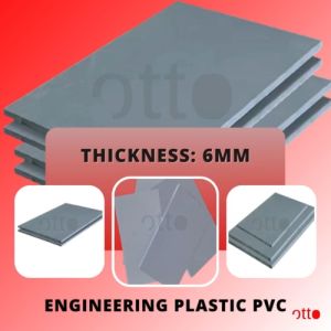 PVC Gray 6mm Thick various sizes high quality affordable