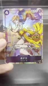 Bandai | ONE PIECE DIY Bộ Sưu Tập Thẻ ST18-002 Nami Chất Lượng Cao Tự Làm Anime Thẻ Trò Chơi Quà Tặng Đồ Chơi Dành Cho Người Hâm Mộ Và Nhà Sưu Tập