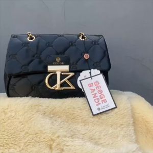 BJ60606 - WHITE/BLACK TAS SLEMPANG HANDBAG TAS WANITA FASHION IMPORT MODIS ELEGAN TERMURAH TERLARIS TERBARU BAGSTORE JAKARTA TAS BATAM ZCJ0606