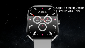 Aolon Curve2 Smartwatch New | Zinc Alloy Frame | Running Pace | 1.83-inch 3D Curved Screen | Bluetooth Call | Custom Wallpaper | Health Monitoring Jam tangan pintar pria Wanita dewasa 2025