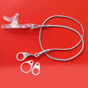 Behind-the-Ear Aid Cochlear Implant Anti-Lost Drop Strap Safety Protective Cover Kids for the Elderly Silicone Ring Lanyard