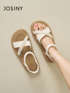 Josiny | Comfortable Versatile Womens Flat Sandals Summer New Weave