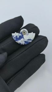 Watch Movement Rotor High Precision Kanagawa Ukiyo-e Prints Rotors Fit NH34 NH35 NH36 NH38 NH70 NH72 Movement Watch Accessories