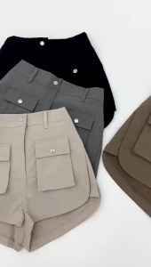 Sakura Glory - CELANA HOTPANTS BONIA COTTON DRILL PREMIUM UKURAN ALLSIZE / BAWAHAN / WANITA / DEWASA / DISTRO / IMPORT / HIGHWAIST / COD / DISKON / GRATIS ONGKIR / MURAH