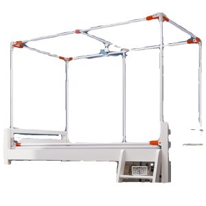 Integrated No-Installation Mosquito Net Stand Extendable Bed Frame WL Bed Curtain Upper Lower Bunk Bed Stainless Steel