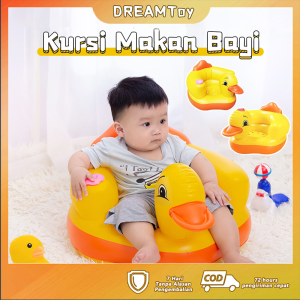 DREAMToy Sofa kursi makan bayi belajar duduk balon baby chair Musik kursi duduk bebek sofa bayi
