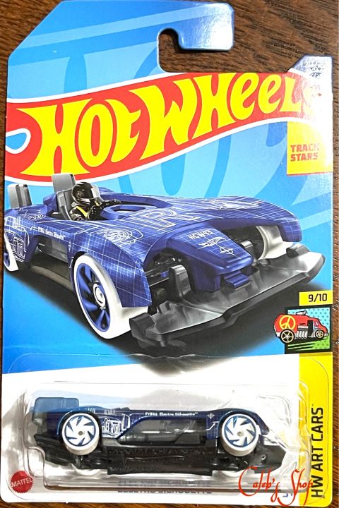 Hot Wheels Electro Silhouette 1:64 Scale Diecast Car Unisex