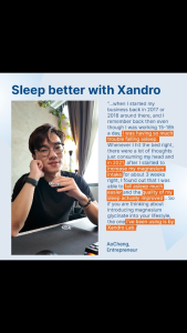 Xandro Lab Pure Magnesium Glycinate 500mg - Enhances Sleep Quality Helps Relieves Anxiety & Muscle Fatigue