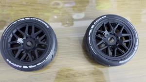 RS | Lốp Và Mâm Xe RC Tỷ Lệ 1/8 Đường Kính 17mm Dành Cho Xe Đua HPI WR8 HSP Hobao ARRMA Redcat Losi Kyosho VRX Chất Liệu Cao Su