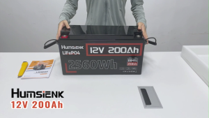 [Ready Stock / 24H Ship] HumsiENK 12V 200Ah LiFePO4 Lithium Battery 15000+Cycles200A BMS 12V 200AH LiFePO4 Battery High Capacity for Home Solar Outdoor Shop Emergency Power