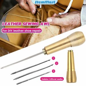 ItemMart Copper Handle Leather Sewing Awl: A Professional Leather Repair Awl