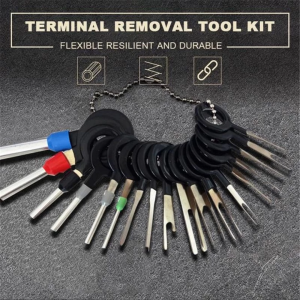 Universal Car Terminal Removal Tool - Wire Plug Connector Extractor for Disassembly & Repair Durable
