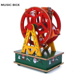 โมเดลต้นคริสต์มาส Christmas DIY ของตกแต่งวันคริสต์มาส ต้นคริสต์มาส กล่องดนตรี