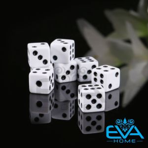 Bộ 5 Viên Xúc Xắc Lắc Xí Ngầu Cạnh Vuông Size 8mm