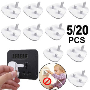 5/20pcs Power Socket Child Safety Protective Protection Anti-Electric Shock Household Plug Safety Protective Cover