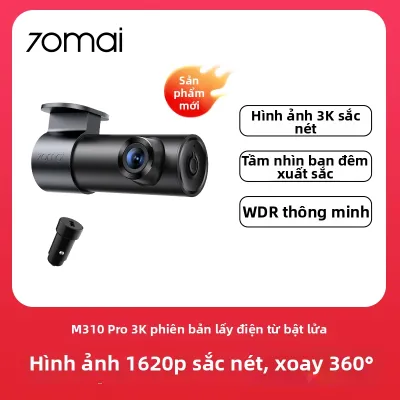 70mai | Camera Hành Trình Đèn LED Quan Sát Ban Đêm 24 Giờ Dễ Lắp Đặt