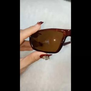 Kacamata Fashion Dewasa Model Sport Kacamata Santai Outdoor Pria dan Wanita Kacamata Untuk Bersepeda