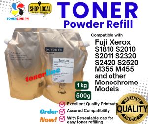 Toner Powder Fuji S1810 S2010 S2110 S2320 S2420 Compatible 1kg/500grams