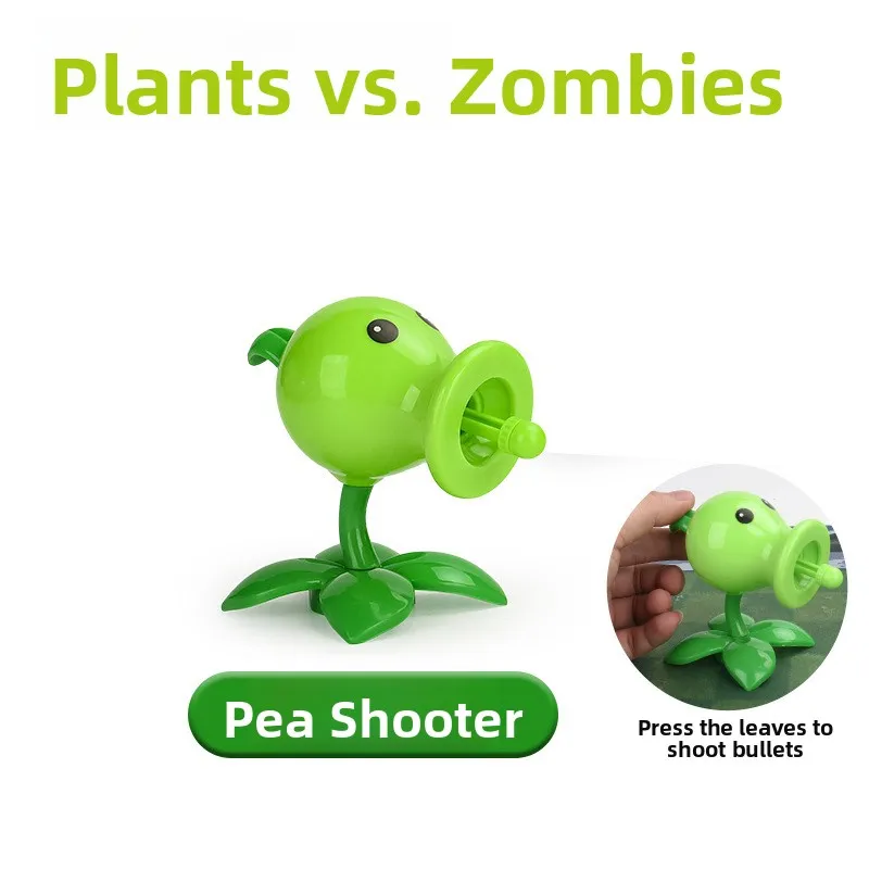 Plant Vs Zombie Toy 2 Shooting Pea Shooter Pod Flame Frost Triple Shooter  Simulation Animal Doll Static Model for Kids | Lazada PH