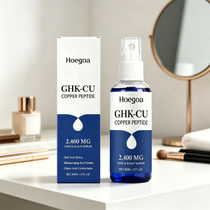 hoegoa | Hoegoa Ghk‑cu Copper Peptide Hair Serum Improve Dry Split Plit Hair End Repair Scalp Barrier Fast Absorption Hair Repair Essence