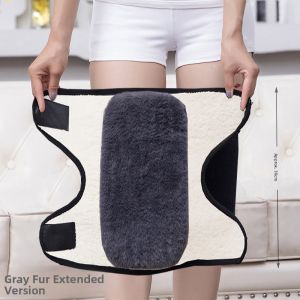 Thickened Pure Cotton Knee Pads Warmth Anti-slip Motorcycle Knee Support for Women Elderly Winter Cold Proof Knee Protector