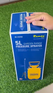 Remax Pressure Sprayer Pump Garden Sprayer and Plastic Pesticide Control Lawn Pam Racun Kebun 3L 5L 8L