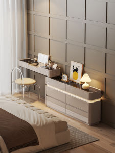 Multifunctional Drawer Dressing Table Compact Storage Cabinet