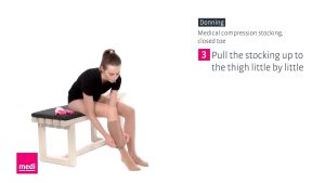 Medi Duomed ถุงน่องป้องกันเส้นเลือดขอด ใต้เข่า Class 2