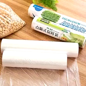 3Pcs Set Plastik Makanan Seal Vacuum Bag food sealer plastic seal storage roll Tahan Lama Embossed 100% VIRGIN Multipurpose Transparent Good Quality Suitable for foods/fruits/vegetables/meat packaging