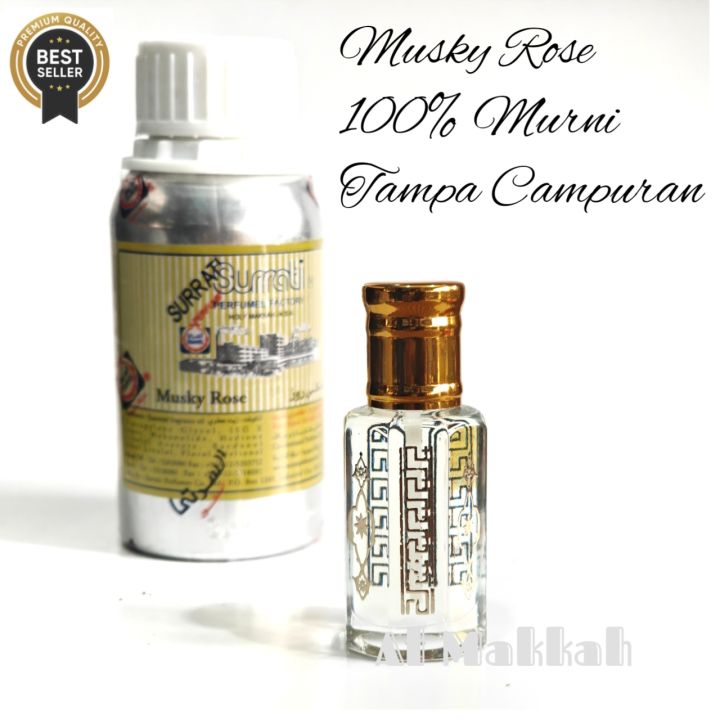 Musky Rose by Surrati Musk Misik Bibit Parfum Murni 100% Asli