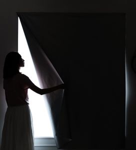100%Blackout Curtain Waterproof Curtain Window Magic Tape Curtain Home Decoration Thermal Insulated