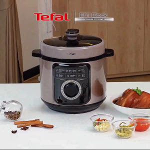 [สินค้าใหม่] หม้ออัดแรงดันไฟฟ้า Tefal Efficook ขนาด 6 ลิตร รุ่น CY2116T0
